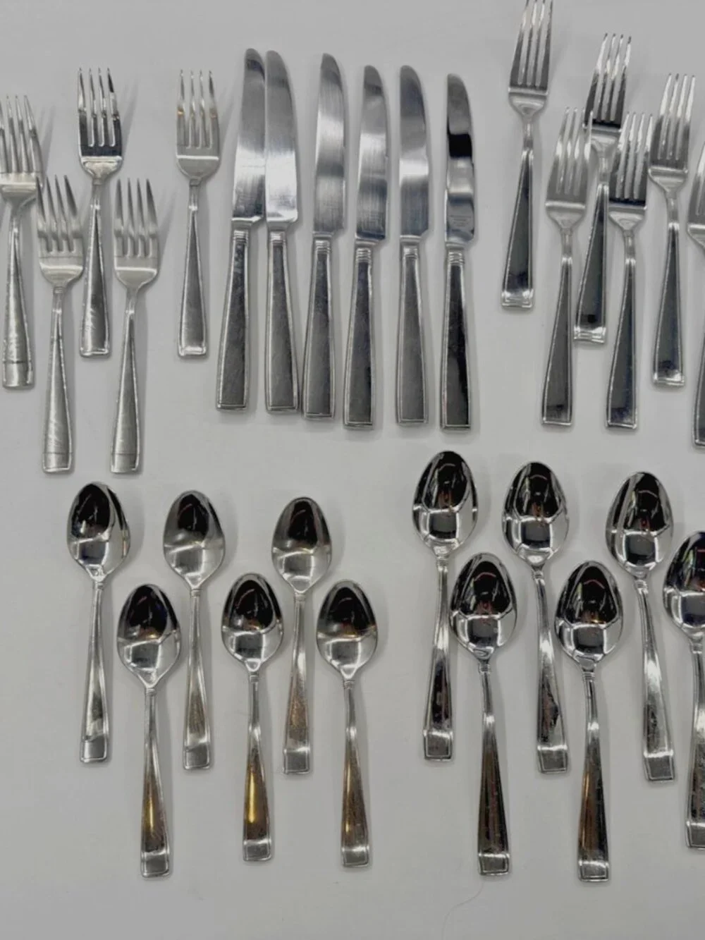 Reed & Barton BENSON Flatware Set Service for 6 Complete 30 PCS Stainless 18/10